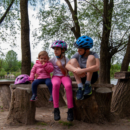 Lasten kypärä LIMAR Kid Pro M, Turquoise Foliage