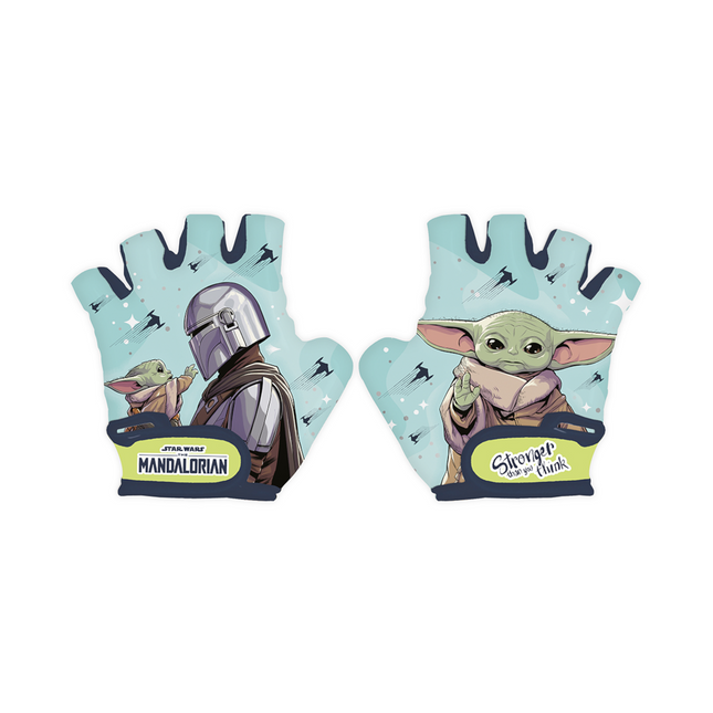 Star Wars Mandalorian hanskat, vaaleansininen