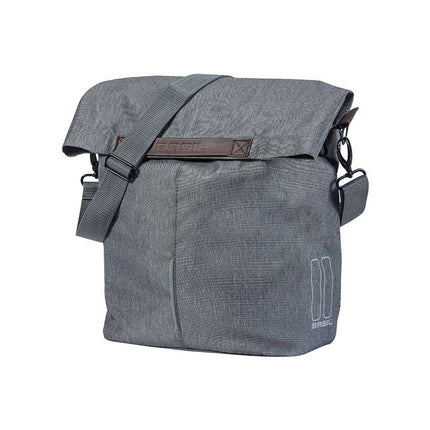 BASIL City Shopper, trendikäs laukku, joka voidaan kiinnittää polkupyörään