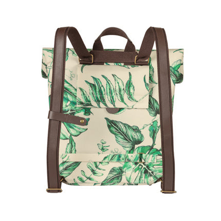 BASIL Ever-Green, trendikäs laukku, joka voidaan kiinnittää tavaratelineeseen