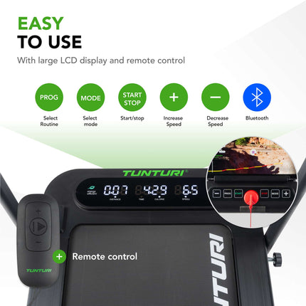 Jooksulint TUNTURI Cardio Fit T5 with Bluetooth