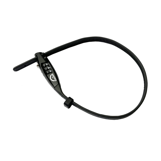 Kaapelilukko SQUIRE Straplok Combi 10, koodilla