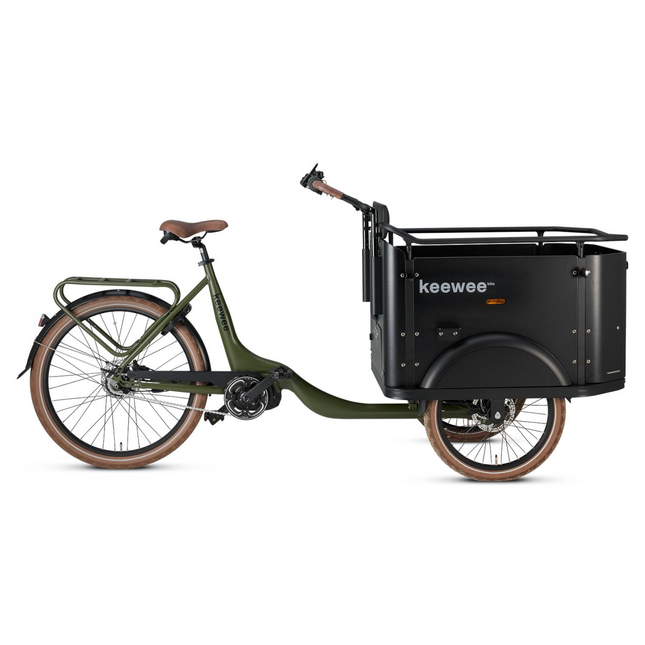 Sähkökäyttöinen Keewee Bike, vihreä