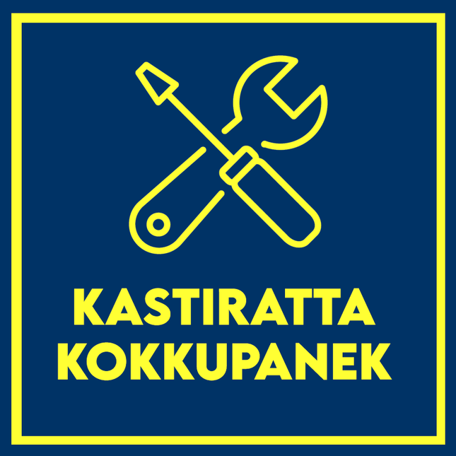 Tavarapyörän kokoaminen (Vain toimituksella Viroon)