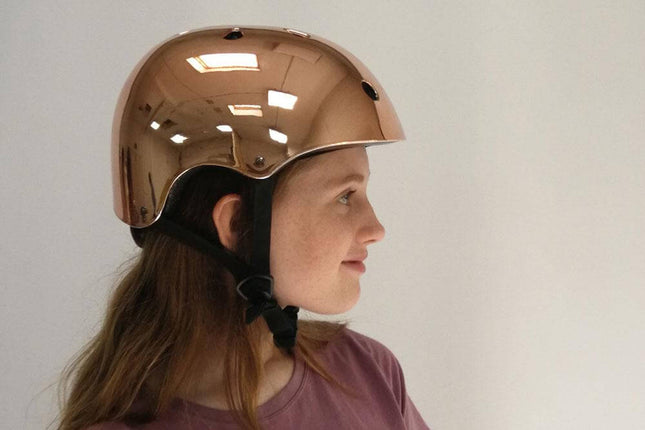 Kypärä Bobbin Mirror Rose Gold Kupari (M/L)