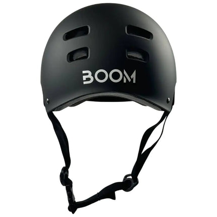 Lasten kypärä BOOM Stay Safe Professional, S (51-54 cm), Musta matta
