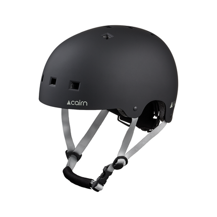 CAIRN EON kypärä, mattamusta akaattiharmaa (L)