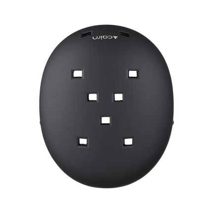 CAIRN EON J Lasten kypärä, mattamusta akaattiharmaa