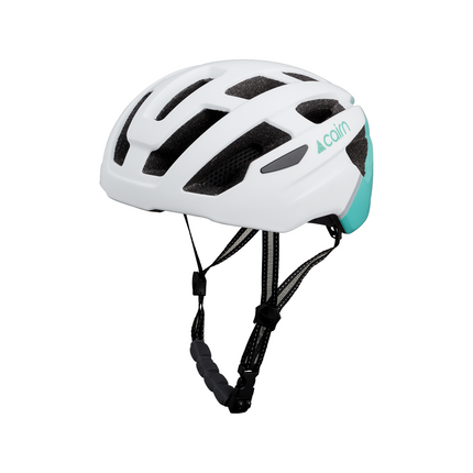 CAIRN PRISM II Kypärä, Matt White Aqua (S)