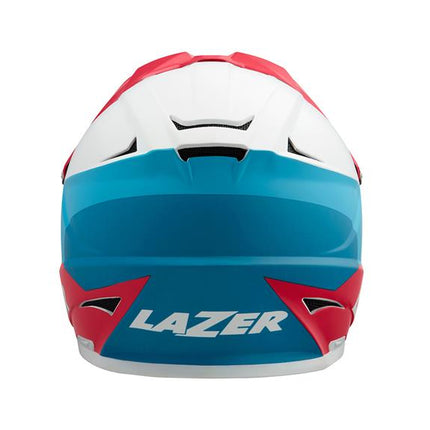 Kypärä LAZER Phoenix+, matta valkoinen Sininen punainen (L)