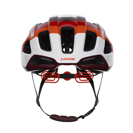 Kypärä LIMAR Air Stratos, 70-luku Valkoinen Tummanpunainen (L)