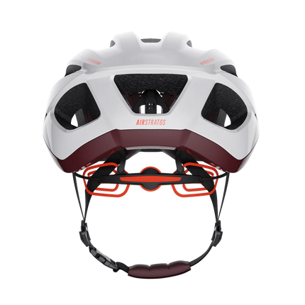 Kypärä LIMAR Air Stratos, 70-luku Valkoinen Tummanpunainen (M)