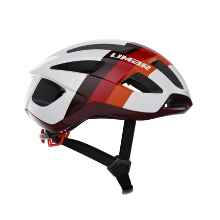 Kypärä LIMAR Air Stratos, 70-luku Valkoinen Tummanpunainen (L)