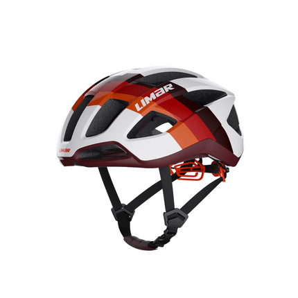 Kypärä LIMAR Air Stratos, 70-luku Valkoinen Tummanpunainen (L)