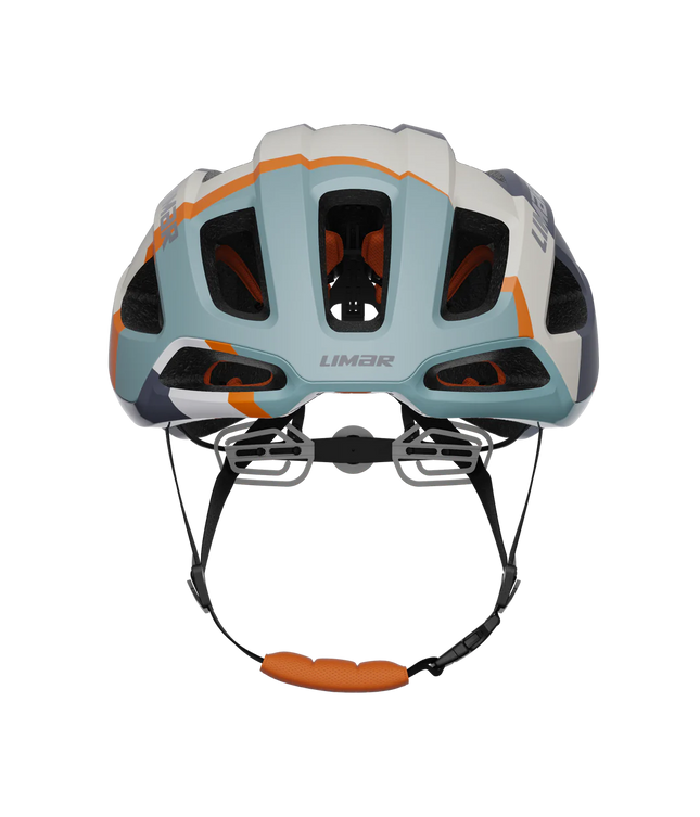 Kypärä LIMAR Air Stratos, 80-luvun mattaharmaa oranssi sininen (M)