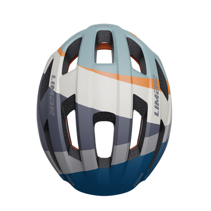 Kypärä LIMAR Air Stratos, 80-luvun mattaharmaa oranssi sininen (L)