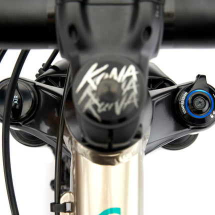 Kona Honzo 29" maastopyörä, kiiltävä metallinen tina (L)