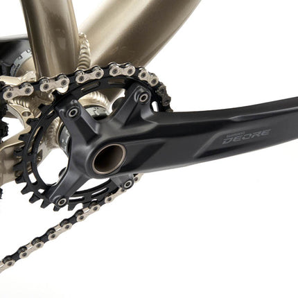 Kona Honzo 29" maastopyörä, kiiltävä metallinen tina (S)