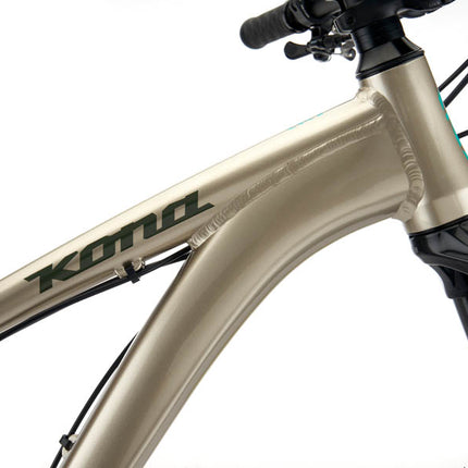 Kona Honzo 29" maastopyörä, kiiltävä metallinen tina (L)