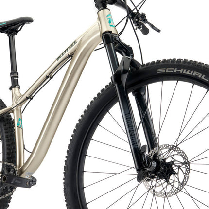 Kona Honzo 29" maastopyörä, kiiltävä metallinen tina (XL)