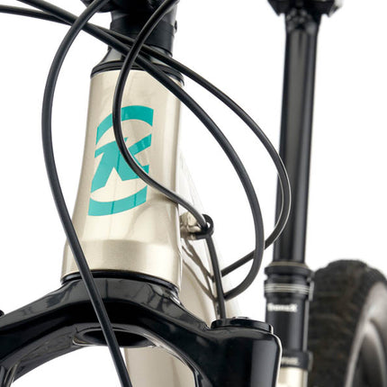 Kona Honzo 29" maastopyörä, kiiltävä metallinen tina (L)