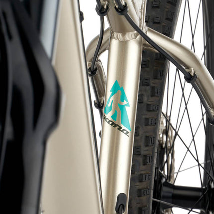 Kona Honzo 29" maastopyörä, kiiltävä metallinen tina (XL)