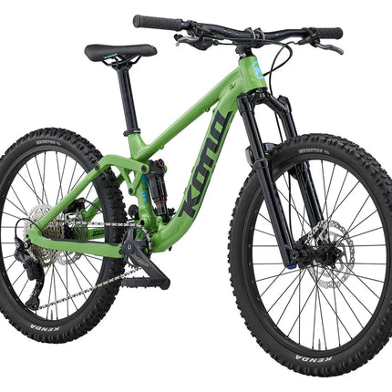 Lasten polkupyörä KONA Process 24, Vihreä