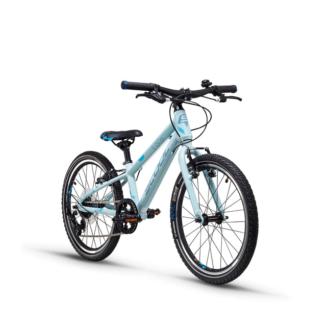 Ultrakevyt lasten polkupyörä S'COOL liXe, 20" Blue/Sky Blue