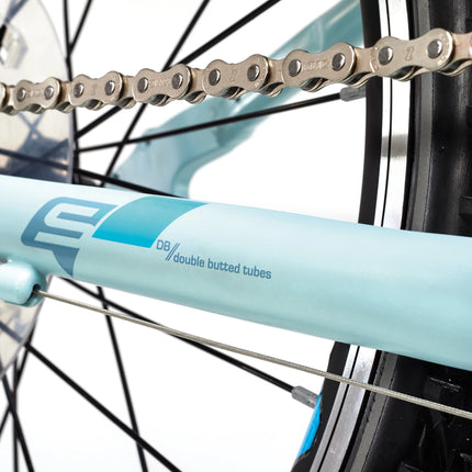 Ultrakevyt lasten polkupyörä S'COOL liXe, 20" Blue/Sky Blue