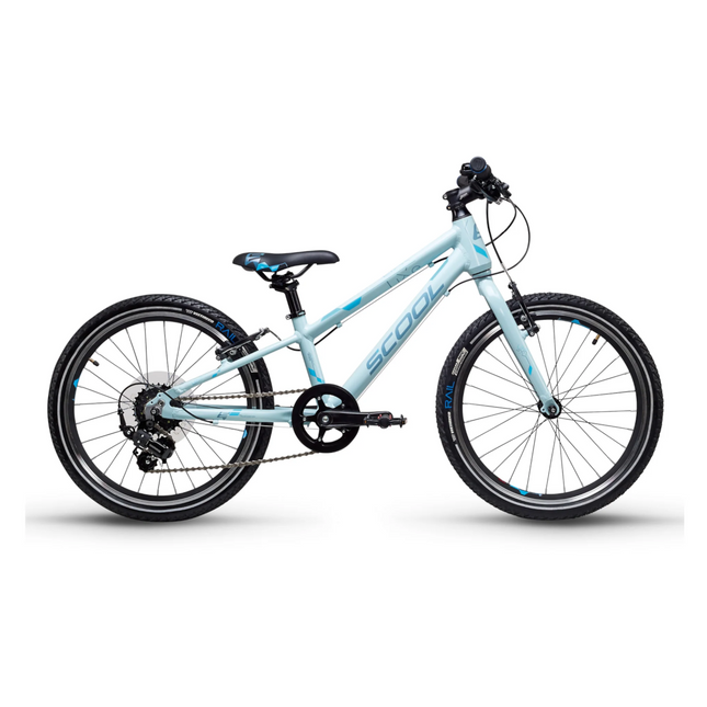 Ultrakevyt lasten polkupyörä S'COOL liXe, 20" Blue/Sky Blue