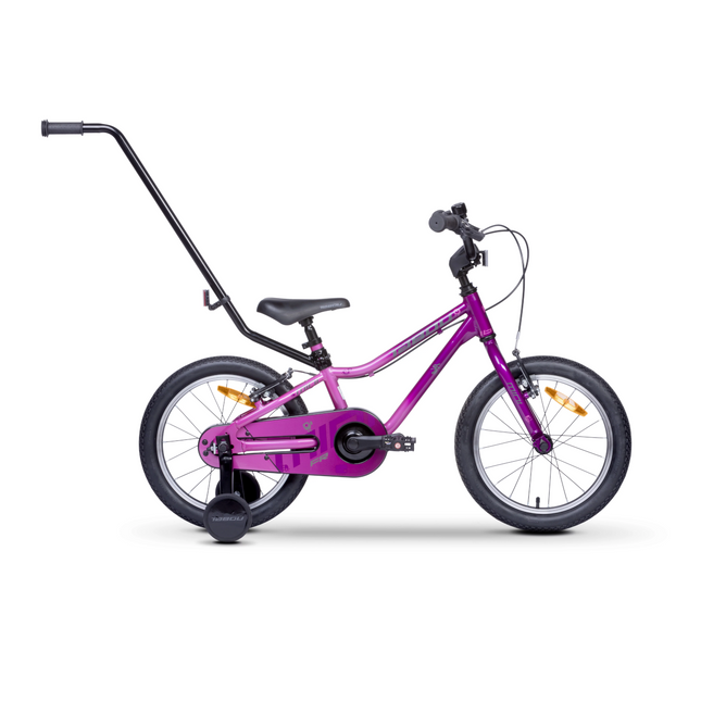 Lasten polkupyörä TABOU Mini FR, 18" pinkki-violetti