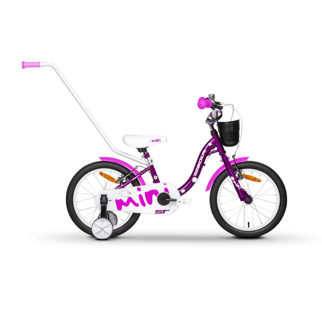 Lasten polkupyörä TABOU Mini ST, 16" violetti-valkoinen