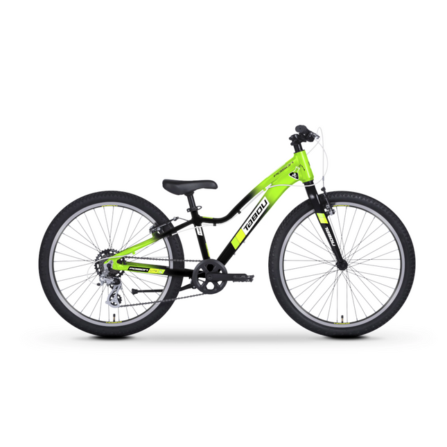 Lasten polkupyörä TABOU Poison Lite 24, vihreä-musta
