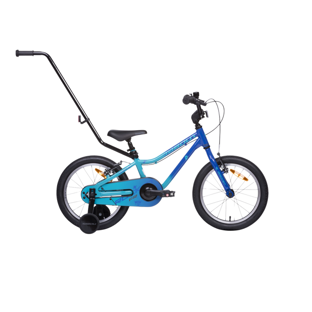 Lasten polkupyörä TABOU Rocket FR, 14" siniturkoosi