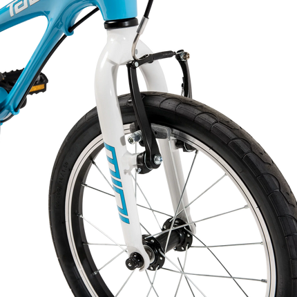 Ultrakevyt lasten polkupyörä TABOU Rocket Lite MG, 14" sinivalkoinen
