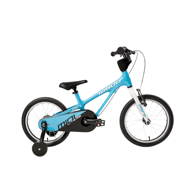 Ultrakevyt lasten polkupyörä TABOU Rocket Lite MG, 14" sinivalkoinen