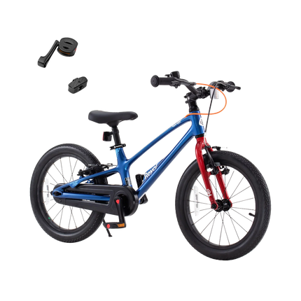 Lasten polkupyörä TABOU Royal Space Shark, 14" sinipunainen