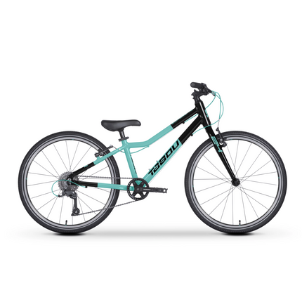 Ultrakevyt lasten polkupyörä TABOU Superlite 24, turkoosi-musta