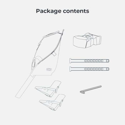 Lasten tuoli URBAN IKI Ta-ke BIO, Haniwa Brown/Bincho Black