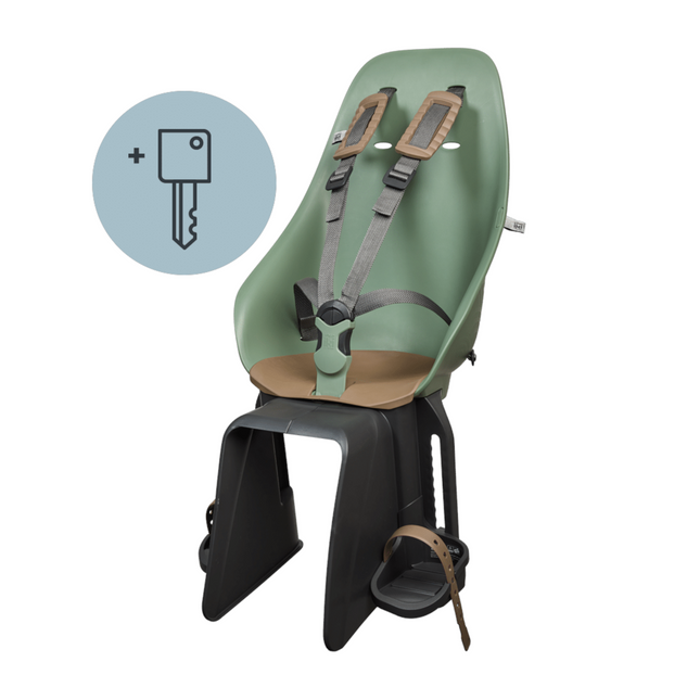 Lasten tuoli tavaratelineeseen URBAN IKI Ta-ke Easy Fix, Icho Green/Kurumi Brown