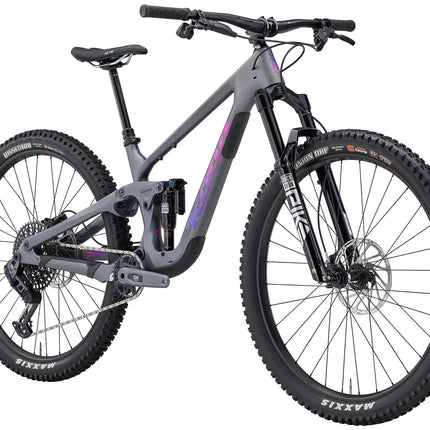 Maastopyörä KONA Process 134 CR/DL G3, 29" Satin Metallic Charcoal (violetti) (M)