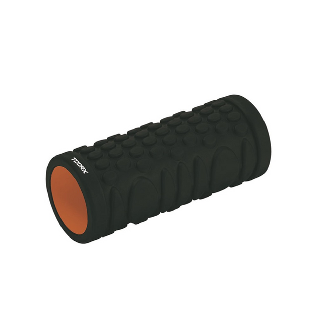 Hierontarulla TOORX Grid Foam Roller, musta-oranssi