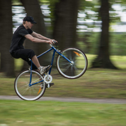 Fixie-pyörä EXCELSIOR Sputter, oranssi (M)