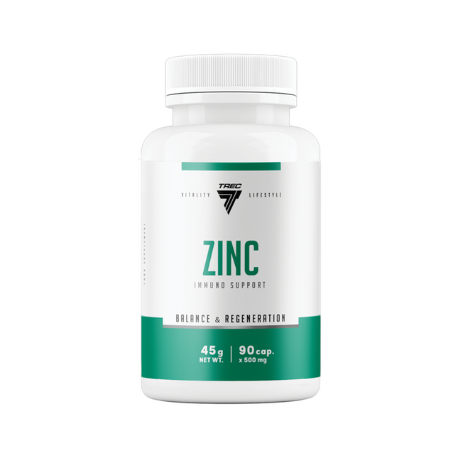 Mineraalikapselit TREC ZINC, 90 kapselia