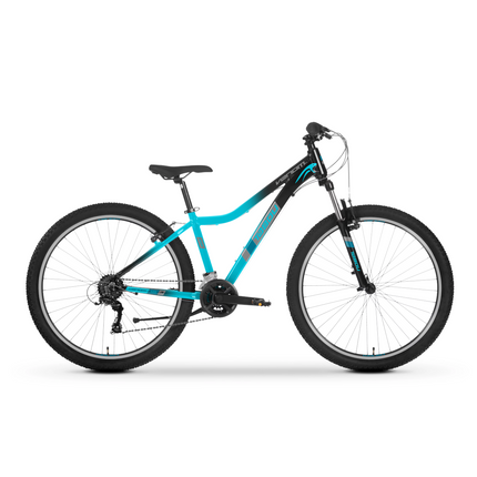 Nuorten polkupyörä TABOU Venom 1.0 W, 26" musta-turkoosi, 10-12 vuotta