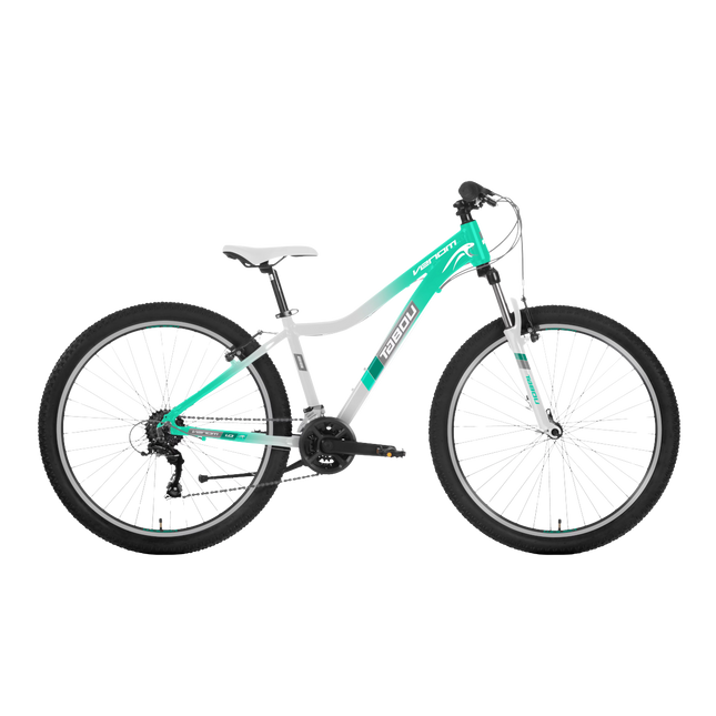 Nuorten polkupyörä TABOU Venom 1.0 W, 26" mintunvalkoinen, 10-12 vuotta