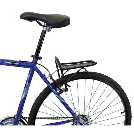 Etuteline M-WAVE Mini F+R Carrier, 9 kg, 24"-28", V-jarruille, musta