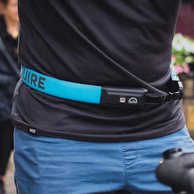 Pyörän lukko SQUIRE Straplok 35, sininen