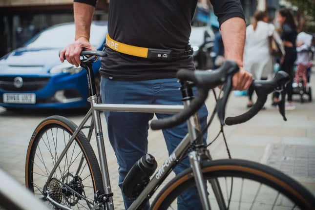 Pyörän lukko SQUIRE Straplok 35, oranssi