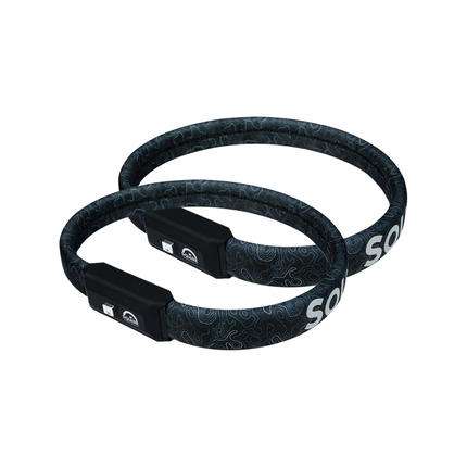 Pyörän lukko SQUIRE Straplok 35 Twin, musta